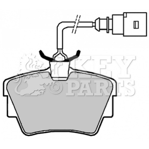 Brake pads set for - set,