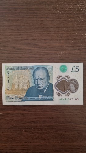 Ak47 note bank of - ak47, £5