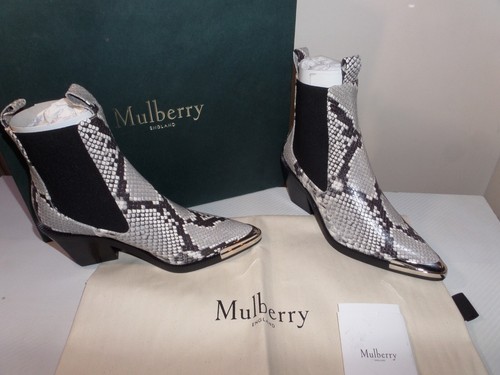 Mulberry point leather ankle - point,