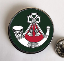 The Light Infantry Military Lapel pin Badge 25mm dome