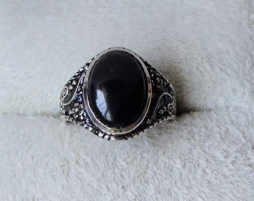 Elite shungite solitaire ring - elite,