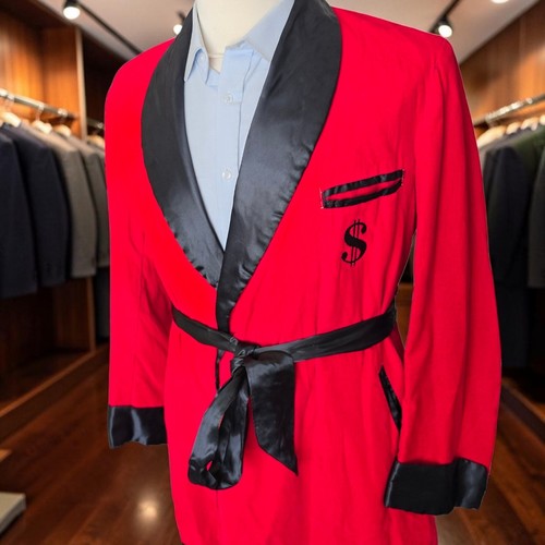 Vintage smoking robe size - smoking,