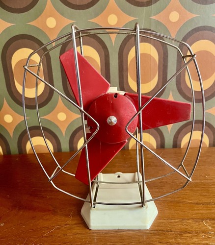 Vintage itho desk fan - vintage,