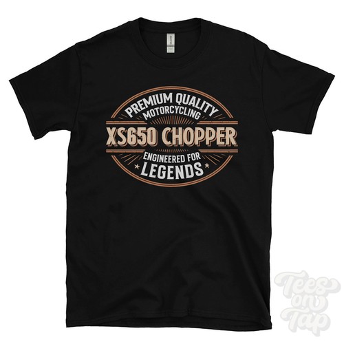 Xs650 chopper shirt - t-shirt,