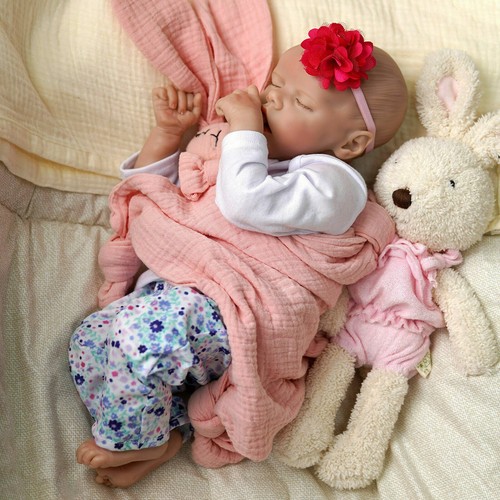Reborn baby doll - 18", soft