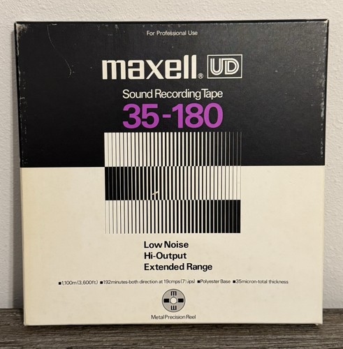 Maxell sound recording - maxell, reel