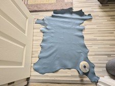 PALE BLUE BOOKBINDING LEATHER