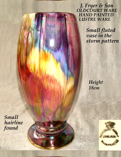 Vintage old court ware lustre - vintage,
