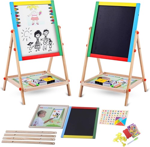 Kids wooden blackboard - in,