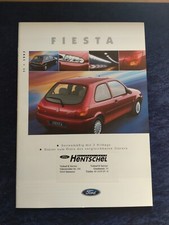 Ford Fiesta Focus, Flair, Fun, Ghia Brochure 07/1997