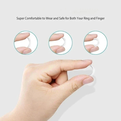 Pcs silicone ring size - 8,