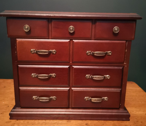 Wooden chest drawers style - chest,