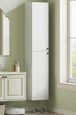 Tall Bathroom Cabinet Wall