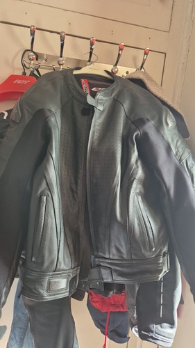 Rst black series leather - black,
