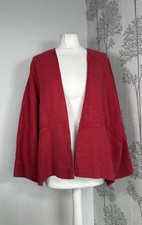 OSKA 100% Linen Red Jacket
