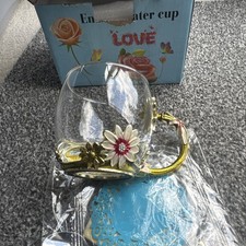 Enamel Water Cup W/Spoon &