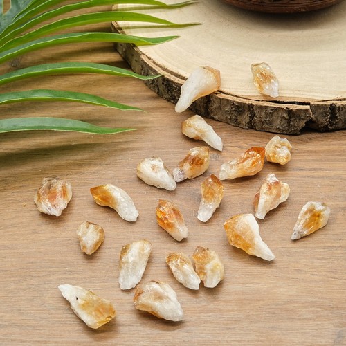 Citrine mini points - points, high