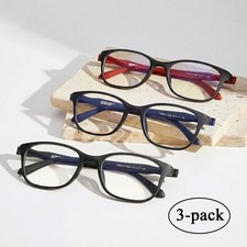 3x Men Women Square Reading