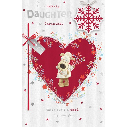 Boofle daughter christmas card - christmas,