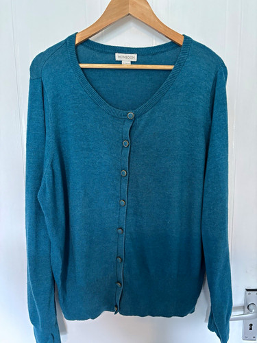 Monsoon women blue neck - blue, v-neck