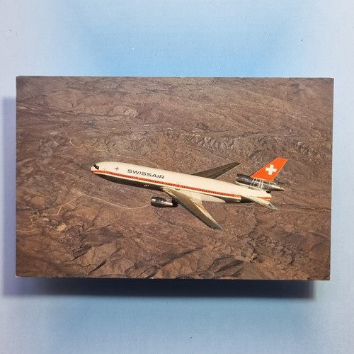 Commercial aircraft postcard - aircraft,
