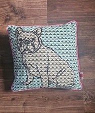 BEN DE LISI DESIGNERS AT DEBENHAMS FRENCH BULLDOG RARE GEOMETRIC CUSHION 
