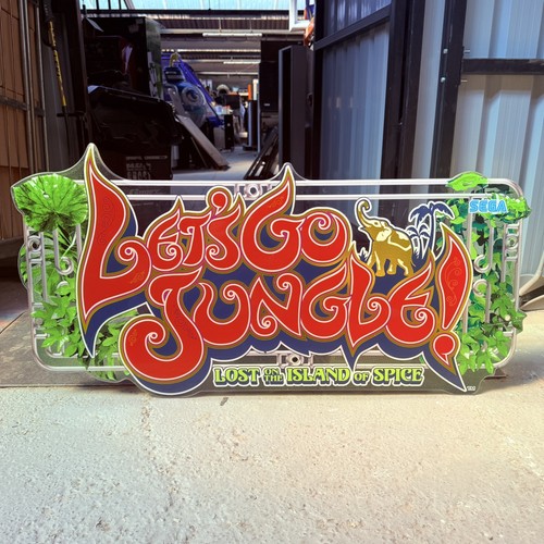 Vintage retro lets - go, jungle