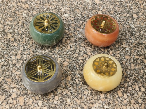 Egyptian marble incense - 4,