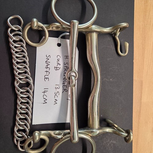 Horse bits complete double