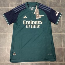 Arsenal Adidas Authentic Women’s Player Spec Third Shirt 2023 2024- Size S- BNWT