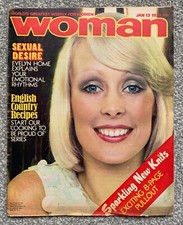WOMAN MAGAZINE, JANUARY 1973 - PAUL SCHOFIELD, EVELYN HOME SEXUAL DESIRE