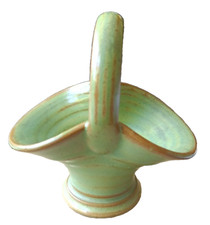 B R Burton Pottery Posy Basket