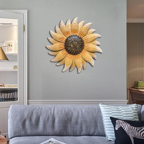 Metal flower wall decor - wall,