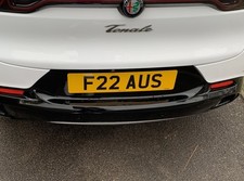 Registration Number Plate DVLA