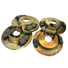 FITS DISCOVERY 4 3.0 TDV6 FRONT & REAR PERFORMANCE BRAKE KIT, DISCS & PADS