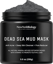New York Biology Dead Sea Mud for Face and Body - Spa Quality Pore Reducer for A