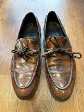 Zara Man Chocolate Brown Tasseled Loafers, Size 8 UK & 42 European Trendy Style