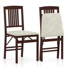 COSTWAY Folding Dining Chairs