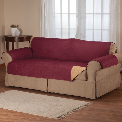 Microfiber reversible sofa - microfiber,