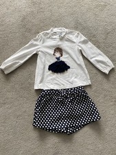mayoral Toddler Childs girls Outfit Top Shorts Set Size age 24 months 2 Years
