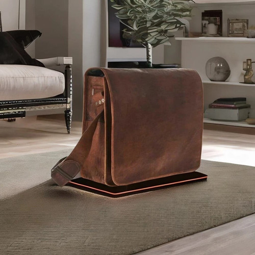 Men vintage goat - vintage, leather