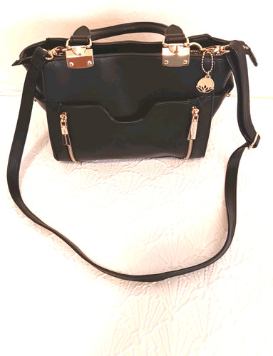 Big buddha black satchel - big,