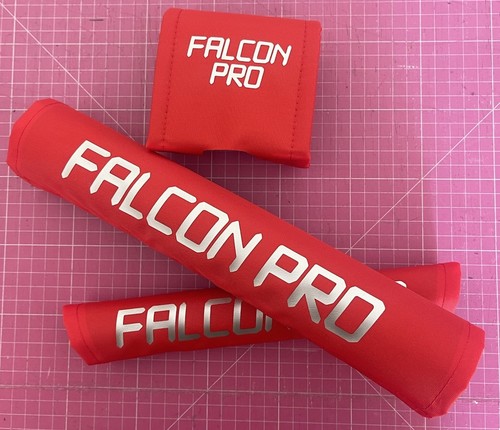 Falcon pad set red - nylon, with