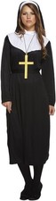 Black Nun Costume Ladies
