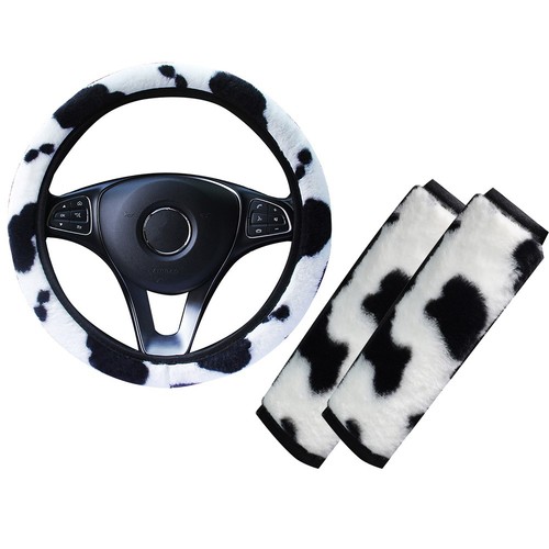 Plush non slip car steering - slip,