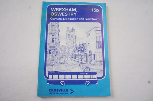 1982 crosville bus timetable - crosville,