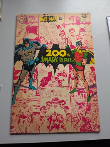 Comics batman 200th smash - comics,