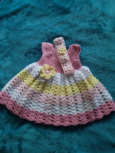 Handmade crochet baby girls - crochet,