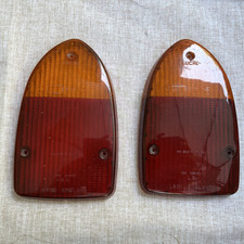 JAGUAR DAIMLER REAR LIGHT CLUSTER LENS PAIR SERIES 1 & 2 XJ6 XJ12
