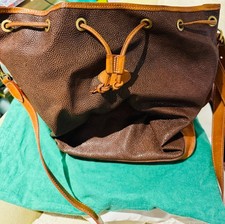 Mulberry  Scotch Grain  Bucket Drawstring Bag Authentic 